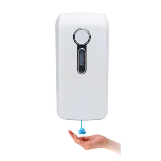 Jicai Ruizhe Hanging Automatic Induction Soap Dispenser 1000ML White + Two Jin [Jin equals 0.5 kg] Foam Hand Sanitizer Replenishment Power Supply