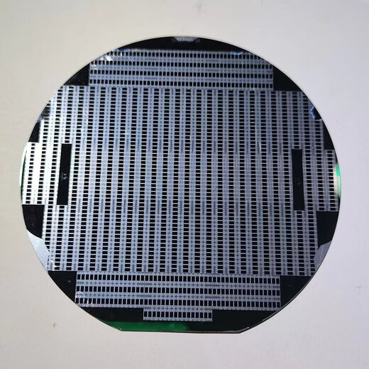 Crystal CPU wafer wafer photolithography integrated circuit chip semiconductor silicon wafer teaching science test five inches 1 free acrylic bracket