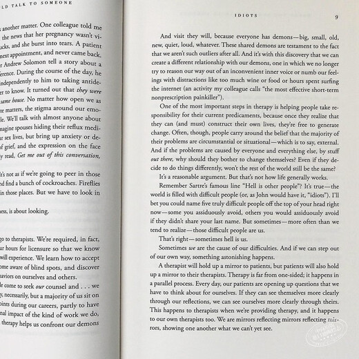 也许你该找个人聊聊 英文原版 Maybe You Should Talk to Someone