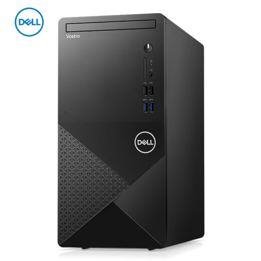 戴尔（DELL）成就Vostro 3890升级3910商用办公财务家用游戏台式机设计制图台式机电脑主机全套 i3-12100（单主机） 16G/512固态SSD/集显/定制