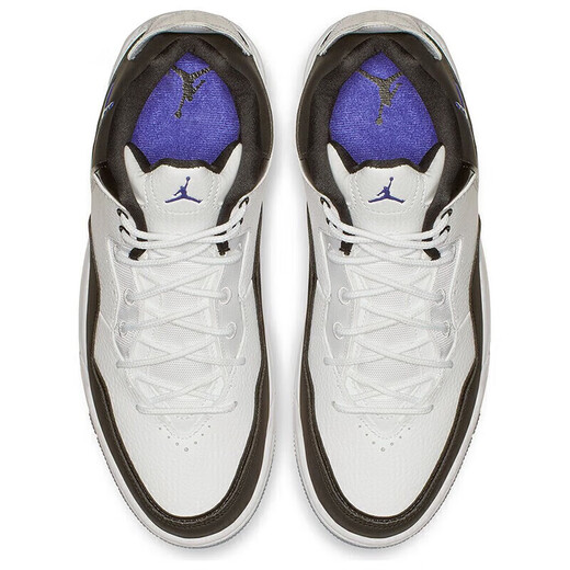 
Jordan men's casual shoes Jordan non-slip wear-resistant COURTSIDE 23 sports shoes AR1000-104 white and black 42.5
