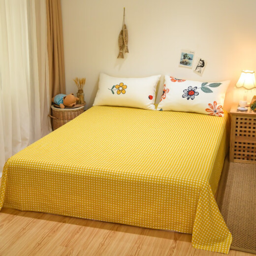 Nanjiren (Nanjiren) cotton four-piece bedding set pure cotton double sheet quilt cover 200*230cm Jialisi 1.5/1.8m bed