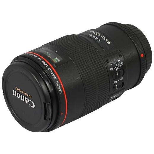 Canon EF 100mm f/2.8L IS USM Red Circle New Hundred Micro Red Circle Ultra HD Macro Lens Three Years Store Warranty Package One