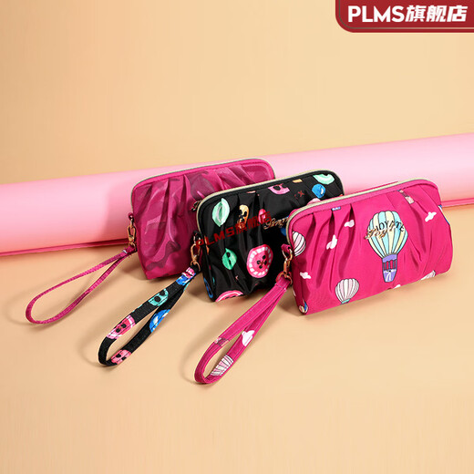 Sommer Frauenhandtasche Sommer große Kapazität Mobiltelefon Schlüsselmünzen Brieftasche Multifunktional Frauen Stofftasche Mini Handtasche Handtasche Dunkelblau Ballon