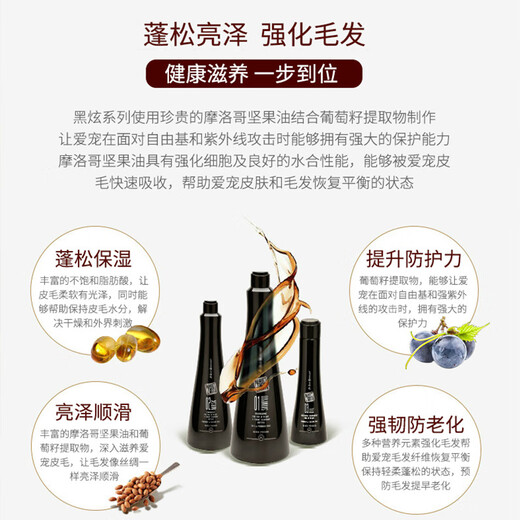 Isanna ISB Black Ray Cavell PEK Pine Hair Cream PH Pet Hair Cream Bath Lotion Dog and Cat Shower Gel Bath Shampoo Black Ray Mask 250ml - Expiry period December 2026