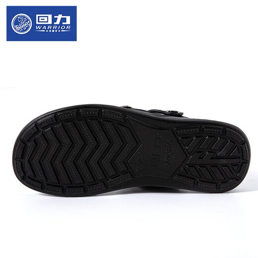 Huili Sandals Мужские летние новые дышащие пляжные туфли легкие не скользящие износостойкие повседневные туфли с двойными сандалиями с двойным назначением 3890 Black 40