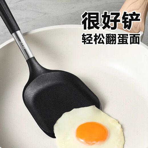 Orpheus silicone spatula, food grade, high temperature resistant, non-stick pan, no damage to the pan, household cooking spatula, vegetable spatula, platinum grade sulfur-free-37.2CM