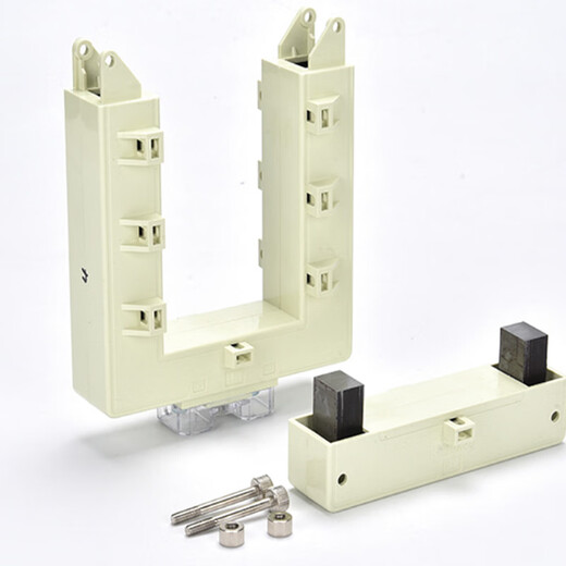 Open type high current transformer separated AC three-phase DP88 square high-precision metering copper bar 50/5A DP23 (inner hole 20*30)