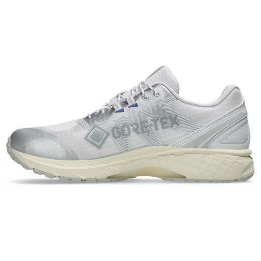 ASICS Chaussures pour hommes Gel-Terrain GTX automne et hiver Nouveau imperméabilisation d'usage antidérapant sans glissement extérieur chaussures de sport pour hommes riz gris-blanc 1203a457-100 37