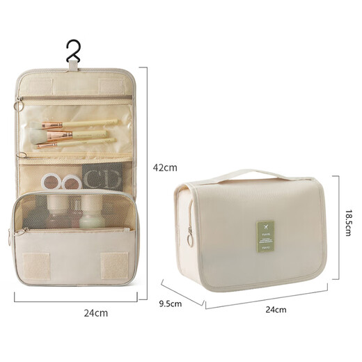 TOMILL Voyage de toilette pour femmes Séparation à sec et humide