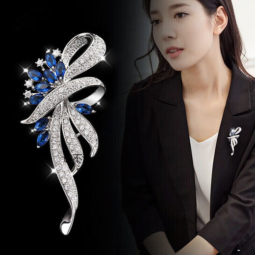 Dabuliu Brooch 2026 Trendy High-end Feminine Luxurious Versatile Personalized Exquisite Pin Birthday Gift Valentine's Day + Women 1