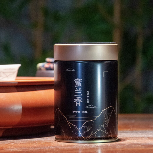天池1392茶叶 潮州高山单枞茶 蜜兰香 有机单丛乌龙茶七彩罐装50g