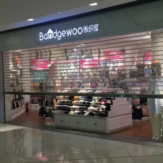 Warehouse workshop shop shop crystal rolling shutter door customization Quick lift automatic induction rolling shutter door customization light gray