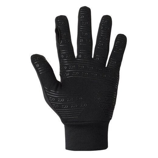 DAIWA 24 autumn and winter DG-6424W stretch warm fishing gloves all-inclusive cold-proof gloves black M