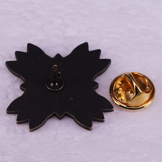 UHFR two-dimensional animation game Japanese Ace Attorney badge autumn frost scorching sun metal brooch