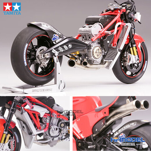 
14101 1/12 Motorcycle Assembly Ducati Desmosedic Motorcycle