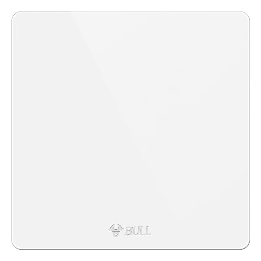 Bull (BULL) blank panel G12 series splash box panel white board 86 type panel G12B101 ivory white