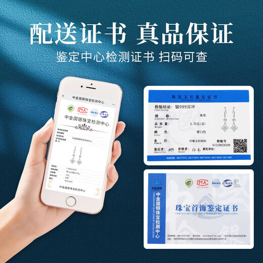 Crystal four-leaf clover earrings 99 pure silver earrings for women 2025 new earrings high-end birthday gifts for girls to give to their girlfriends