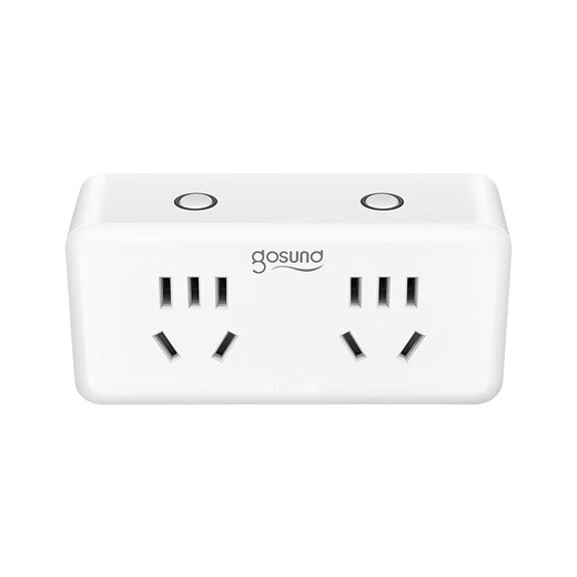 Dian Xiaoku's one-to-two national standard socket, one-to-multiple smart plugs, scheduled socket opening, APP control, independent sub-control power-off memory, connected to Mijia APP CP2-AM