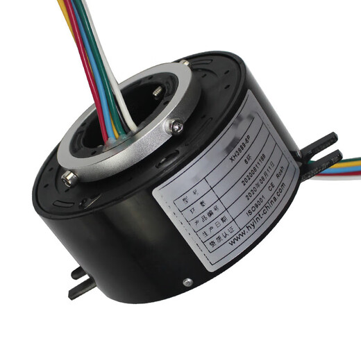 
XMSJ slip ring conductive slip collector ring XH3899 inner diameter 38.1 outer diameter 99 multi-channel customizable waterproof and high temperature resistant 24 wires 10A single wire 10A