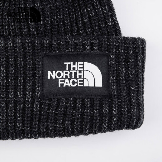 The North Face Sports Hat Autumn and Winter Universal Men's and Women's Outdoor Comfortable Winter Warm Knitted Beanie | 3FJW JK3/Black OS/One Size