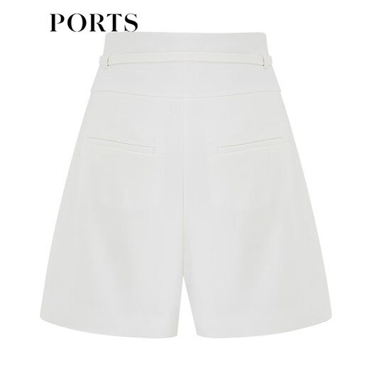 PORTS spring and summer new simple shorts SL8P042NWB011 Sky White S 4