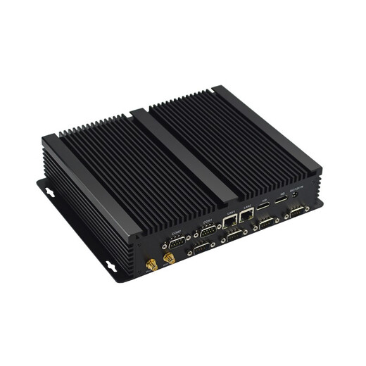 Eipkonghui i5-4278U industrial computer upgrade dual network 6COM server industrial computer fanless industrial computer embedded dust-proof and high temperature resistant including 4g memory and 64g solid state hard drive