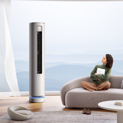 Xiaomi (MI) Xiaomi Mijia Fresh Air/Natural Wind/Soft Wind/Big Power Saving 3 HP P Vertical Cabinet Machine New First Level Energy Efficiency Intelligent Interconnected Voice Remote Control Self-Cleaning Air Conditioner 3 HP First Level Energy Efficiency Natural Wind Air Conditioner [R1A1]