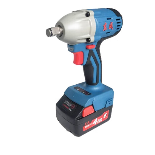 Dongcheng DCPB02-18M Wrench électrique sans balais 298 Impact Céreuse grand couple 320 nm Réparation automatique Rack Worker Dongcheng 698 Métal nu sans électricité ou charge 20V