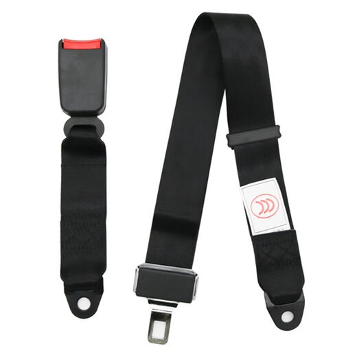 Ogood A068 two-point safety belt manual two-point amusement equipment maintenance safety belt Hangcha engineering vehicle emergency braking belt side insert luxury black