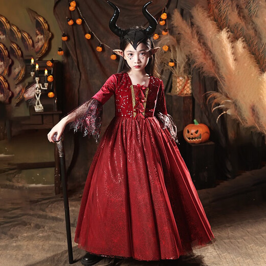 Little Kayi Nong Halloween Disfraz de chicas para niñas