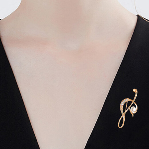 Ancient brooch, high-end women's exquisite niche corsage gift box, light luxury and elegant pin, silk scarf buckle birthday gift for women, practical temperament and fashionable brooch 3-piece set