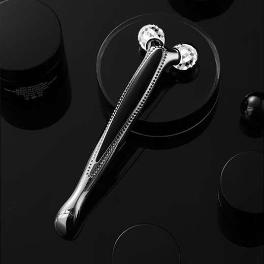 Anshangmei container charging 3D roller slimming device face and eyes sagging wireless acupuncture vibration kneading micro current massage masseter double chin lifting massage V face stick artifact gift available on the face and other parts silver