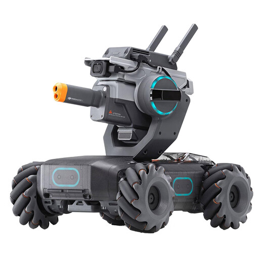 DJI Innovation Mecha Master RoboMaster S1 Artificial Intelligence Programming Robot Competitive Camera Remote Control Car [99 New] Mecha Master S1
