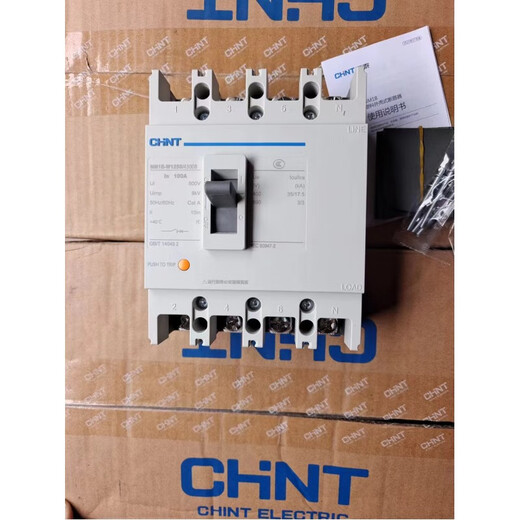 正泰（CHNT）塑壳断路器空气开关NM1B系列3300/4300三相四线正空开总开关 100A 3P