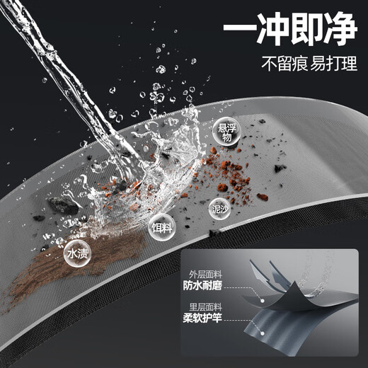 Fishing Source Fishing Rod Bag Hard Shell Fishing Tackle Storage Bag Multi-function Fishing Pole Bag Outdoor Portable Large Capacity Fishing Tackle Bag Back Lift Main Picture Model [Portable and Hard] 130*10cm Mercerated White