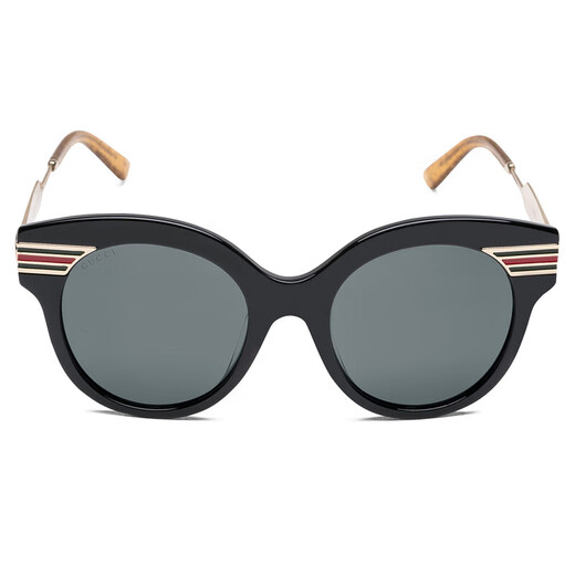 GUCCI Gucci eyewear women's sunglasses GG0282SA-001 black frame gray lens 52mm