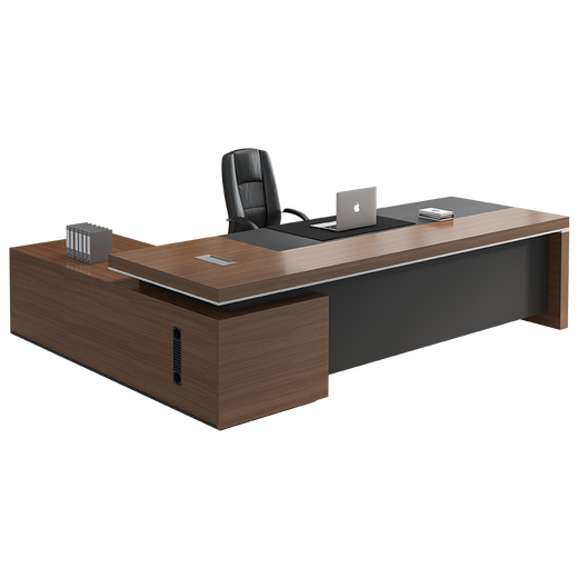 Boxen Boss Desk Simple Modern Executive Desk Single President Desk Manager Desk Manager Desk Supervisor Desk and Chair Combination 2.0 Meter Boss Desk (with Vice Cabinet)