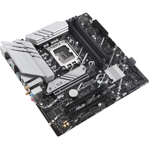Asus (ASUS) 13th generation CPU motherboard i7 13700kf 13790f 13700f loose chip box board U set B760M-A WIFI DDR4 i7-13700KF loose chip [three years of store insurance]