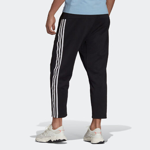 Clover (Adidas)originals retro sports casual loose running trousers men's black imported from overseas black XS