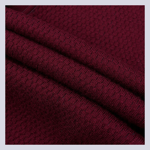 [Jijia] Winter warm half turtle neck thick pure cardigan cardigan men's zipper knit sweater sweater jacket Burgundy 165/S