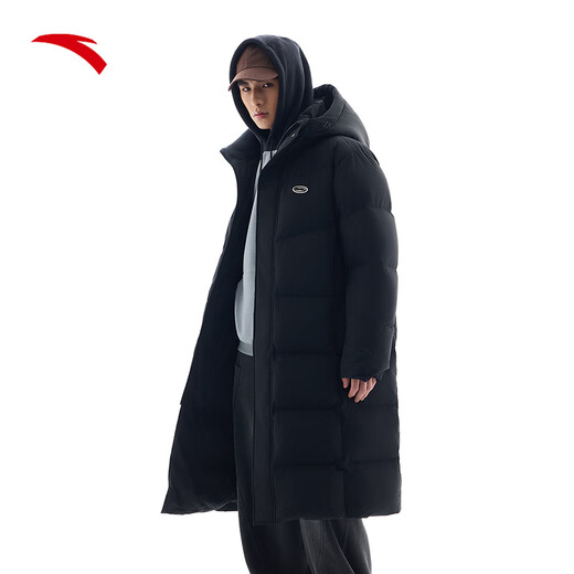 ANTA Quick Warm Down丨Long Down Jacket for Men and Women Winter New Couple Casual Warm Thickened Down Jacket