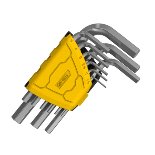 Deli hexagonal wrench set hexagonal screwdriver tool set extended hexagonal metric hexagonal set flat head hexagonal 8-piece set DL230008