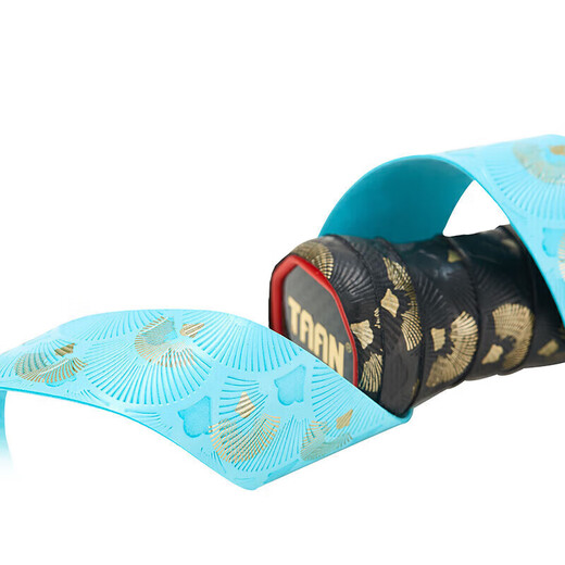 TAAN泰昂羽毛球拍手胶中国风印花防滑吸汗带耐磨握把胶X12三卡装