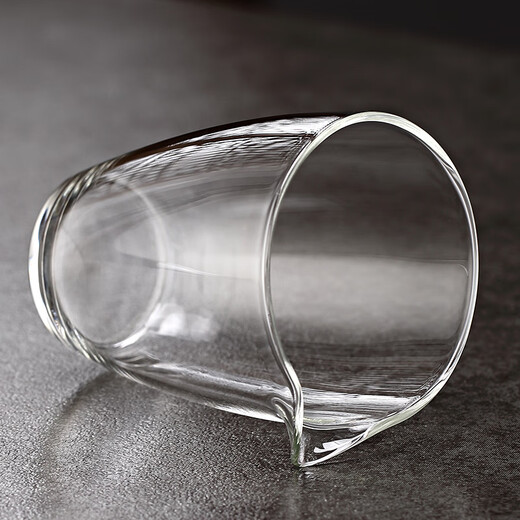 Jiutang thickened fair cup glass high-end heat-resistant Kung Fu tea set tea dispenser tea ceremony accessories tea making cup Japanese style plain glass fair cup