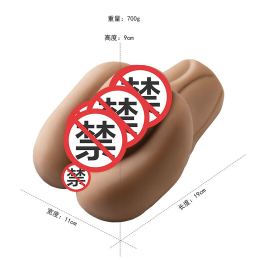 taisen 飞机杯 欧美名器真人复刻倒模熟女双通道可插入成人用品情趣男用自慰器 泰西丝-低刺激-单通道698g