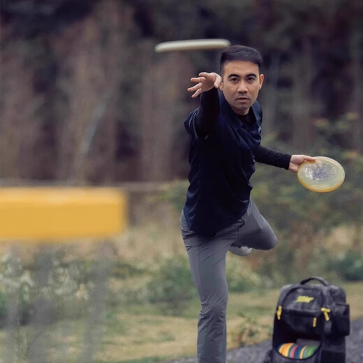 X-COM Ike Frisbee Golf Frisbee Venus Series Throwing Throwing Rod Professional Competition Disc XCOM Gemini-Venus-Fluorescent Green 170-175g