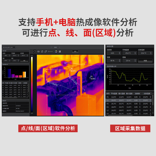 华盛昌（CEM）DT-9887红外热成像仪高端工业手持测温仪 高精度地暖电气泄漏检测