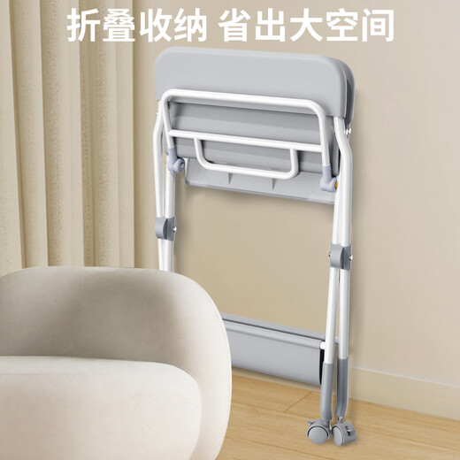 
Heyu Diaper table Infant and Toddler Care Table Bed Diaper changing Wet Baby Multi-function Foldable Newborn Touching Table Gray [Lifting] (Store basket + Clothes rod + Wheel +