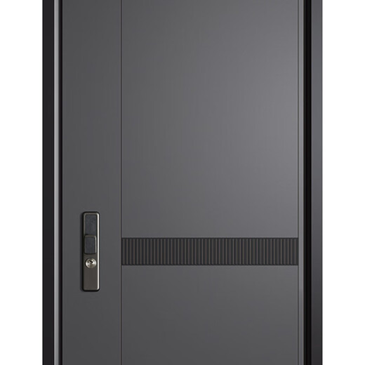 Guifu armored door Guihu shaft type silent door carved cast aluminum door security door